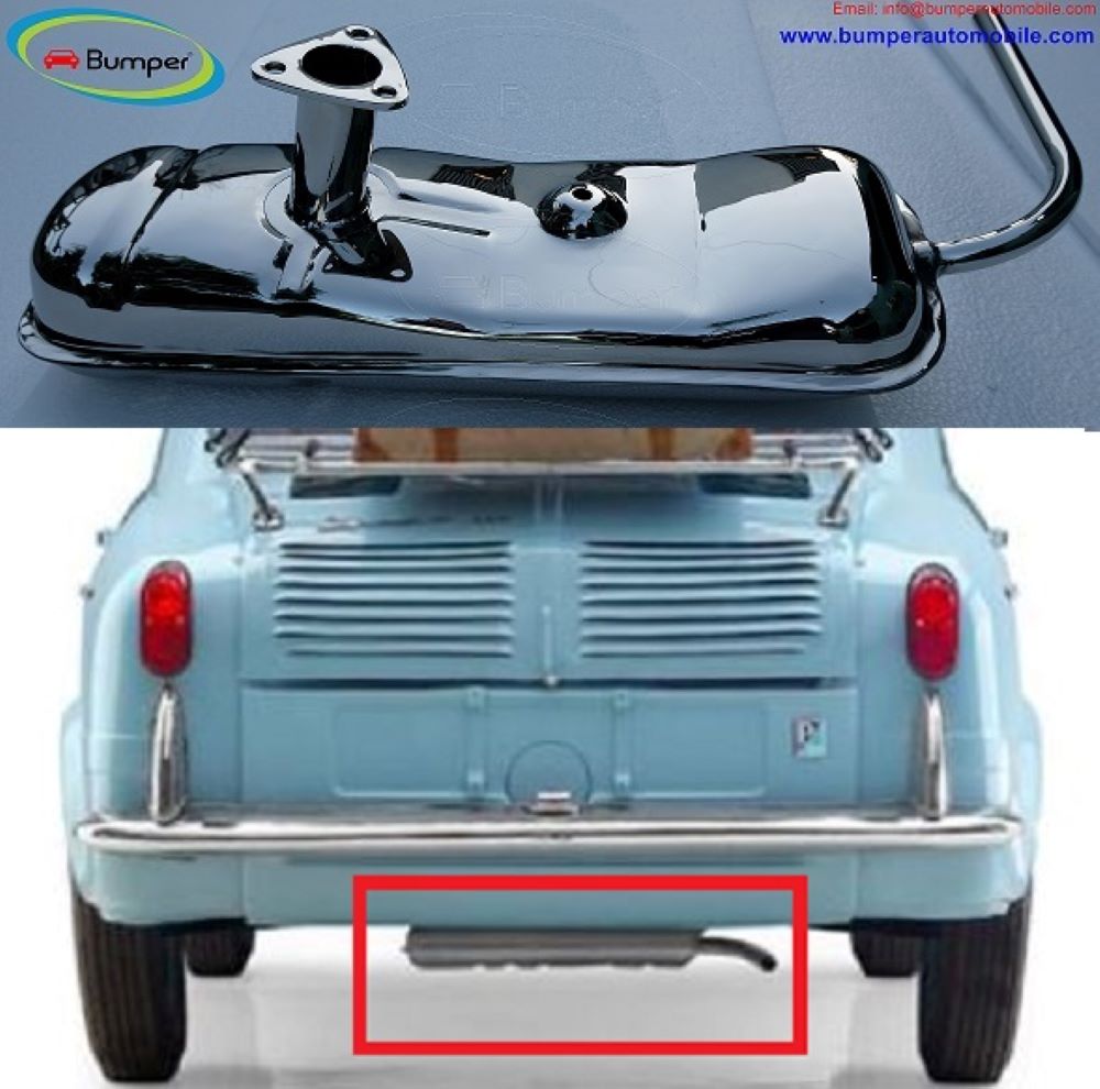 Exhaust of Vespa by stainless steel new